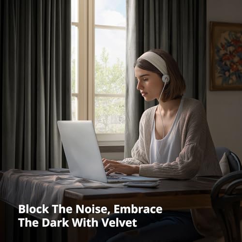 HPD Half Price Drapes Signature Blackout Velvet Curtains 96 Inch Long (1 Panel) 4-Pass Hotel Blackout Lined Window Curtains Thermal Blackout Curtains for Bedroom, Living Room, 50W x 96L, Gunmetal Grey