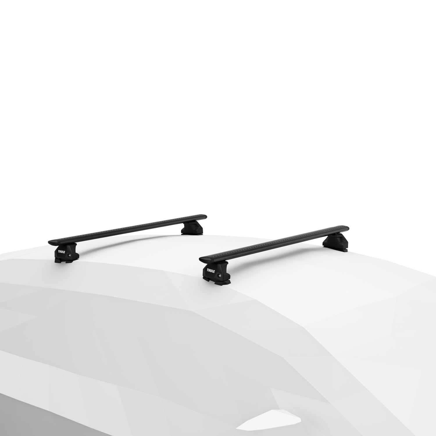 Thule Roof Rack Bars Square, Wing Bar Evo Complete System | Compatible for VW ID Buzz MPV/Cargo 2023- onwards (Thule WingBar Evo (Black))