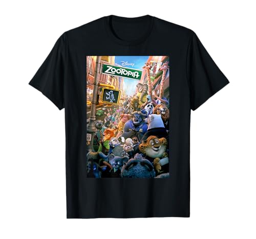 Disney Zootopia Poster T-Shirt