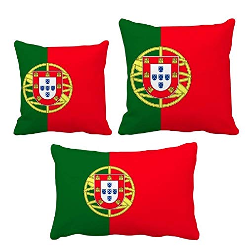 Housse de coussin drapeau Portugal : rayonnez lors des soirées foot au salon - 2