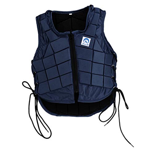 Almencla de Segurança para Equitação de Equipamento de Proteção Corporal Azul, Mulheres