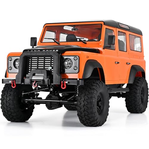 DOUBLE E 1/8 Land Rover Defender D110 RC Crawler Truck, 4x4 Offroad Hobby Grade with 550 Motor, for...