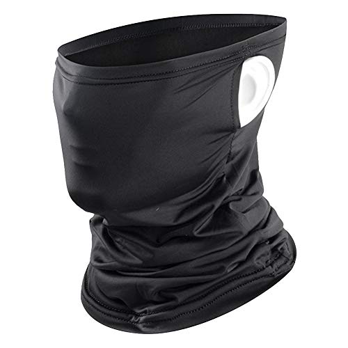 ANTOPM Braga Cuello Bandana Pañuelos Cabeza Multifunción, Pasamontañas Balaclava Hood Neck Gaiter para Moto Ciclismo Deporte al aire libre Verano Protección Solar para Hombre Mujer Niño