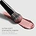 Lamora Blending Eye + Liquid Eyeshadow Dual-Ended Makeup Brush - Precision Duo Blending Brush for Shading, Buffing, Defining Liquid and Cream Eye Shadow - Vegan, Cruelty-Free, Synthetic Bristles
