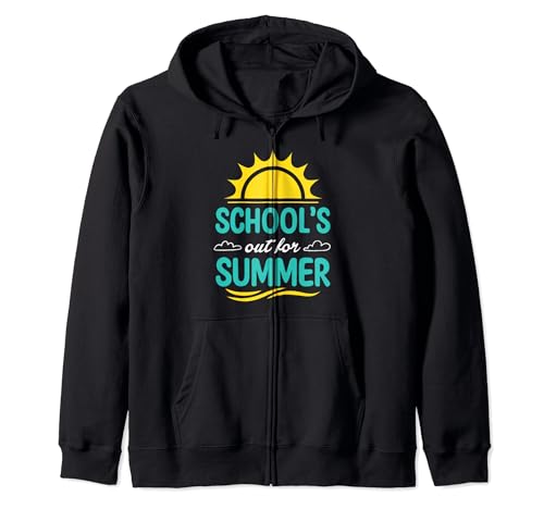 Schools Out for Summer Vacation Tee Sudadera con Capucha