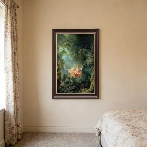 Impression toile Fragonard cadre suspendre deco murale bureau