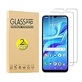 [2 Pack] Tznzxm for Alcatel TCL 4X 5G Tempered Glass Screen Protector,Case Friendly 9H Hardness HD...