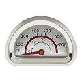 MOOTVGOO BBQ Grill Lid Thermometer, Stainless Steel Temperature Gauge Heat Indicator Replacement Fit for Charbroil Grill, Replaces 463271314, 463247412, 463247512, 463225315, 463434313