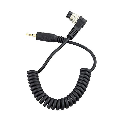 JJC Déclencheur Câble de Connexion pour Nikon Z9 D850 D810 D800 D700 D500 D5 D4s D4 D3x D3s D300s D300 D200 D3 D2Xs D2x D2H D1 Appareil Photo Reflex Numérique Remplace Nikon MC-30/MC-36