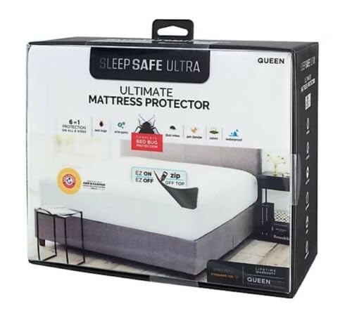 MATTSHIELD Matratzenbezug 3-teilig – Bettwanzensicher & Wasserdicht Für Doppelbett, Inkl. 2 Kissenschoner