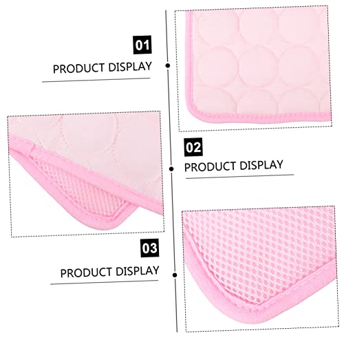 Adorainbow Tapete De Gelo Para Animais De Estimação Almofada Fria Para Cama Gato Tapete Gelado Para