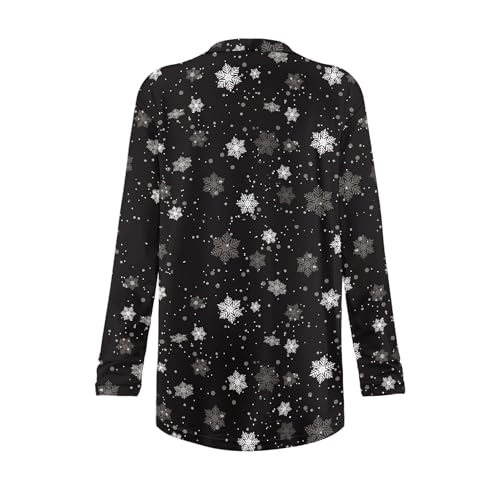 Image of Cardigan Sweaters for Women Long Sleeve Cardigan Soft Drape Open Front Fall Dusters V-Neck Jackets Dressy Loose Coat