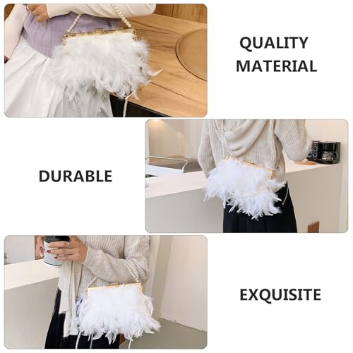 Bolso bandolera para niñas con perlas, ideal para lucir en el colegio y fiestas 7
