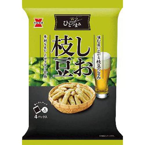 Amazon.co.jp: 岩塚製菓 THEひとつまみ しお枝豆 70g×12入