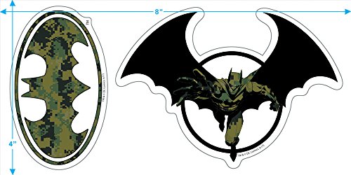 Popfunk Classic Batman Marine Camo T Shirt & Stickers3
