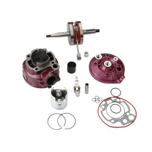 Kit cylindre 49 mm AM6 et vilebrequin de course pour vos sorties sur piste 50cc