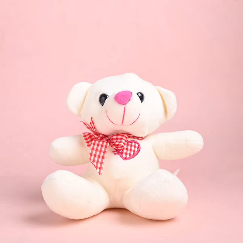 Floweraura Decorative Cute Pink Teddy Bear Soft Stuffed Toys Valentines Day Gifts for Girlfriend, Boyfriend, Husband & Wife (6x3 Inches) (B0BPSZ531V) Amazon Price History, Amazon Price Tracker