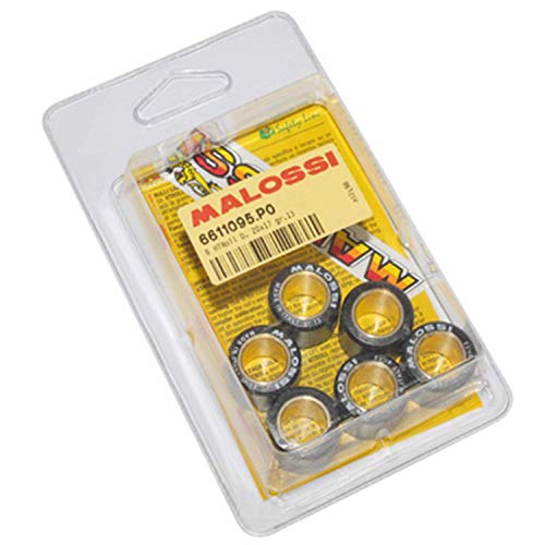 Galet maxiscooter Malossi 20x17 en 10,5g pour variateur d'origine et racing