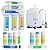 Max Water 100 GPD Reverse Osmosis Water Filtration System - 5 Stage RO System with NSF Certified Tank, Faucet and 4 Extra Filters - Under-Sink/Wall Mount System - Model : RO-5W2