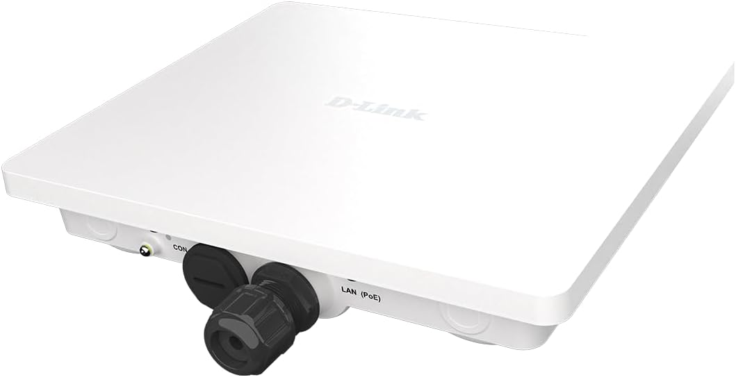 D-Link Nuclias Connect AX3000 Wi-Fi 6 Dual Band PoE Outdoor Access Point Compact with 2.5GB Ethernet Port (PoE+) Design Wall Ceiling Mountable (DAP-X3060OU)