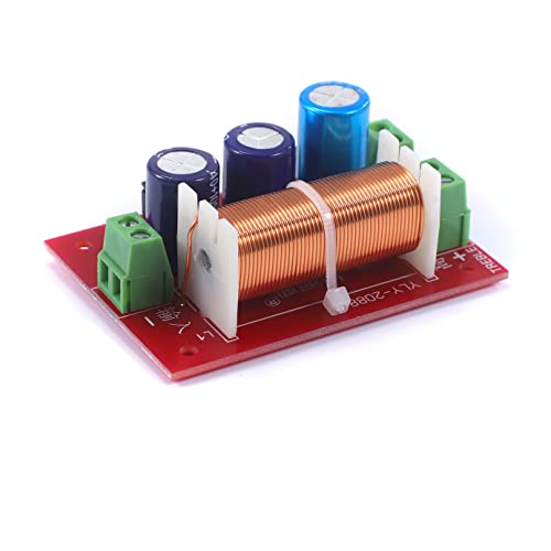 Teyleten Robot Yly-2088 400W Adjustable 2-Channel Crossover Filters 1 Unit Audio Speaker Frequency Divider Full Range Treble Bass 2Pcs #TOP3