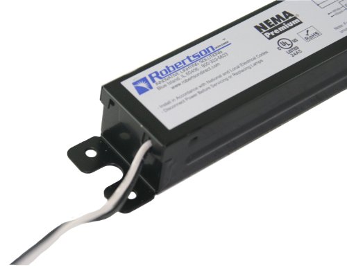 Robertson 3P20167 Fluorescent Eballast For 3 F32T8 Linear Lamps, Instant Start, 120-277Vac, 50-60Hz, Normal Ballast Factor, Hpf, Nema Premium, Model Isa332T8Hemv /A (Successor To Robertson 3P20015) #TOP1