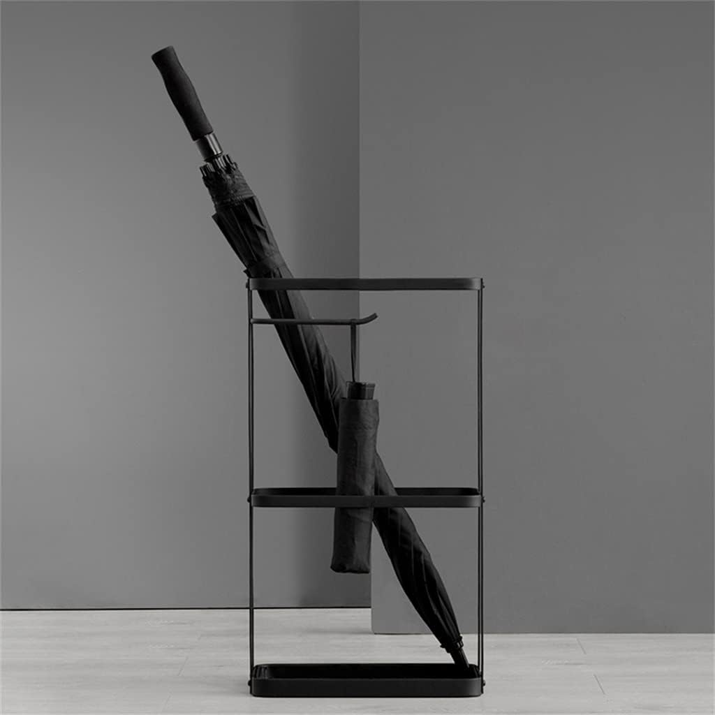 Iron Umbrella Stand Hotel Office Entrance Furniture Rain Gear Umbrella Tube Home Decor Accessories