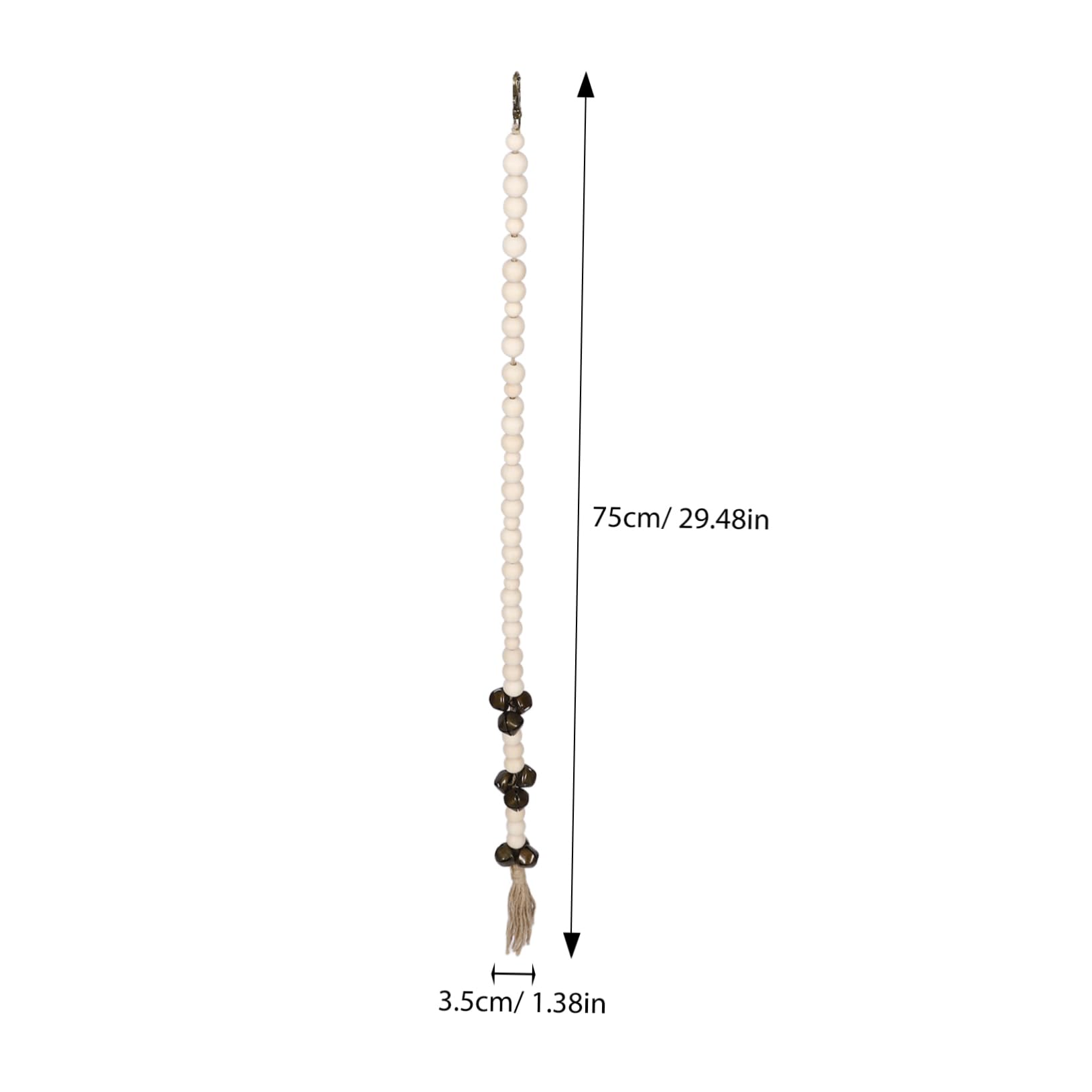 ifundom Rustic Dog Doorbell for Potty Training Professional Pet Door Training Bell Easy to Install Dog Door Bell