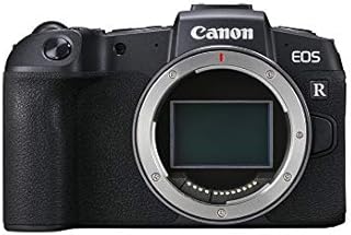 Canon EOS RP Full Frame Mirrorless Vlogging Portable Digital Camera with 26.2MP Full-Frame CMOS Sensor, Wi-Fi , Bluetooth, 4K Video Recording and 3.0” Vari-angle Touch LCD Screen, Body, Black,