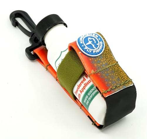 High and Dry Powder Dry Fly Floatant with Brush with Kingfisher Dry Shake Holder