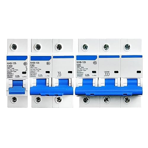 Disjoncteur MCB 4P NXB-125 boîtier moulé 400V 63A Type C 10kA - 3