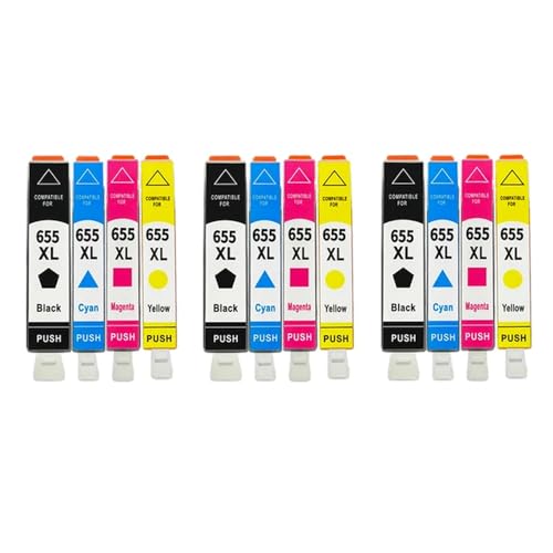 Cartouche d'encre compatible Deskjet 3525 5525 lot de 3 packs complets