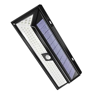 Popetpop Solar LED Sicherheitsleuchte mit Sensor