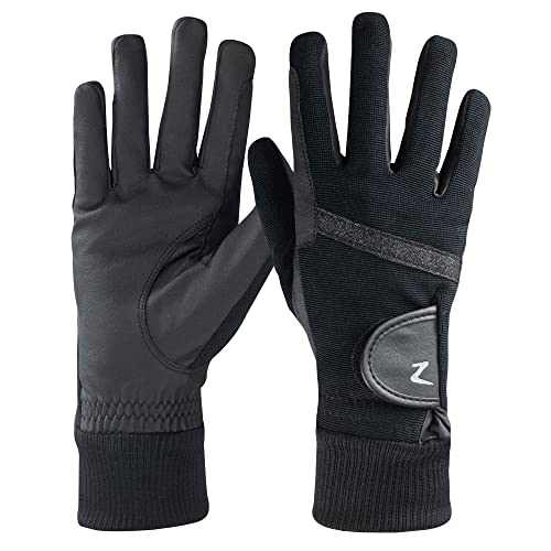 Gants d'hiver Sage Horze femme avec protection montante poignets pour équitation