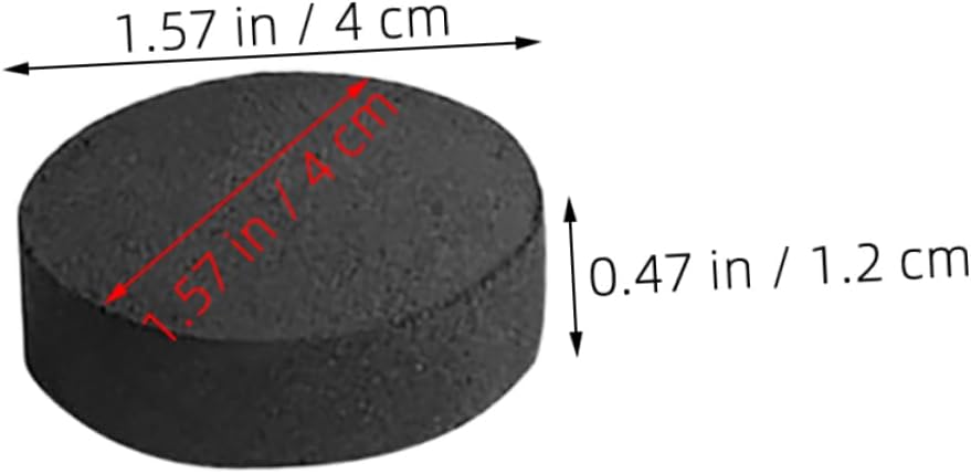 70pcs Camping Grill Charcoal Briquettes Easy Ignition Tablets Fire Starter for Outdoor Cooking