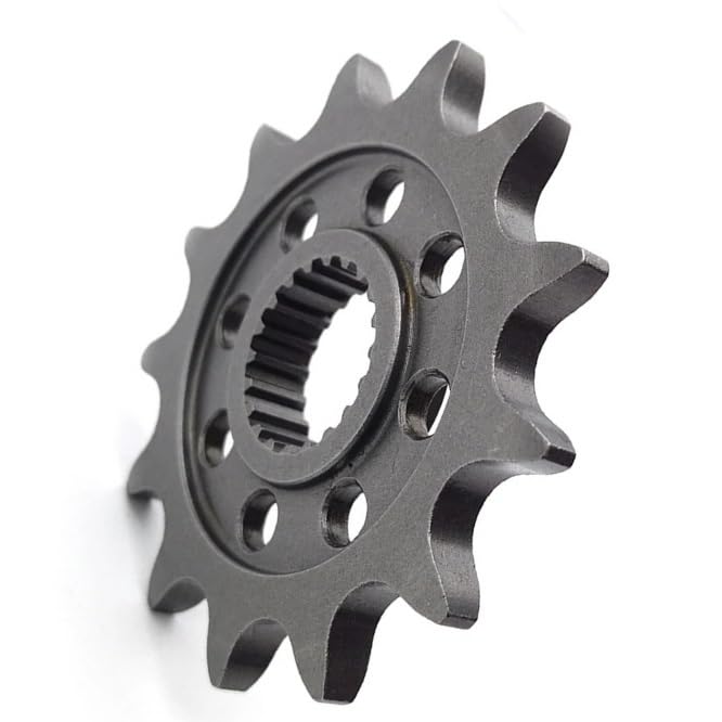 Pignon 520-13T pour remplacer la transmission usée des motos KX250X