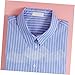 GLSTOY 100pcs Transparent Shirt Collar Support Stays Practical Plastic Fixing Inserts for Men and Women Dress Shirts Reusable Collar Shaper for Neat Neckline