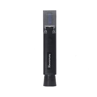 Hand Held Honey Refractometer 12-30% Water Honey Moisture Tester Meter ATC for Bee-Keeping
