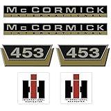 IHC McCormick 453 Gold Klein - Traktor Schlepper Aufkleber Klebefolie