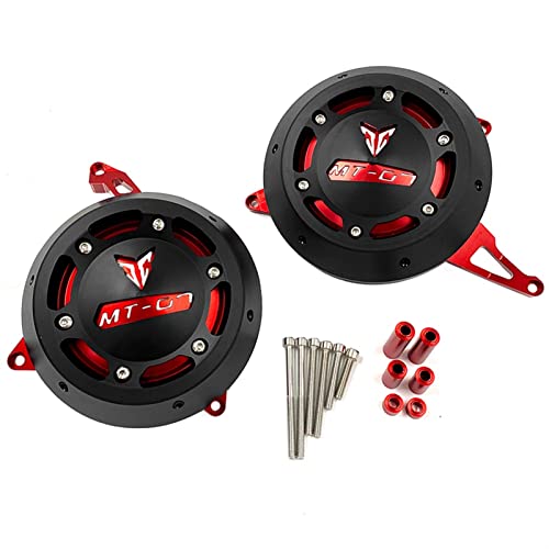 Moteur Garde Stator Protège Carter Moto Chute Curseur pour MT-07 FZ07 2014-2020