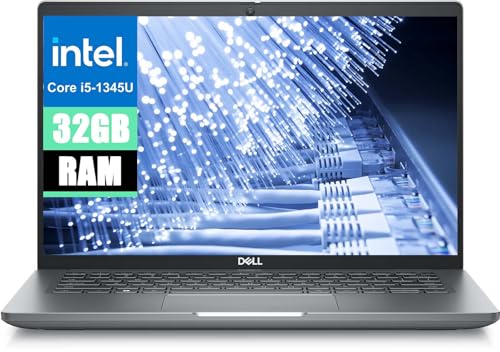 Dell Latitude 5440 Laptop, 14in(1920×1080) Laptop, Intel core i5-13th, 32GB RAM, 512GB SSD, Thunderbolt4, Win10 Pro(renewed)
