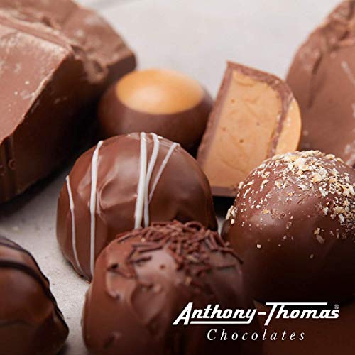 Anthony Thomas, Butter Cream Filled, Solid Chocolate Easter Egg, Large Gourmet Egg, Colorful Window Boxed Egg, Easter Gift Box, 6 oz (Butter Cream)
