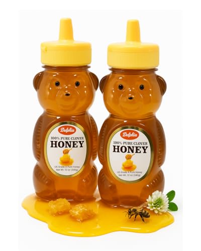 Miel Pura de Trébol Delphia en Envase Bear Pack x2