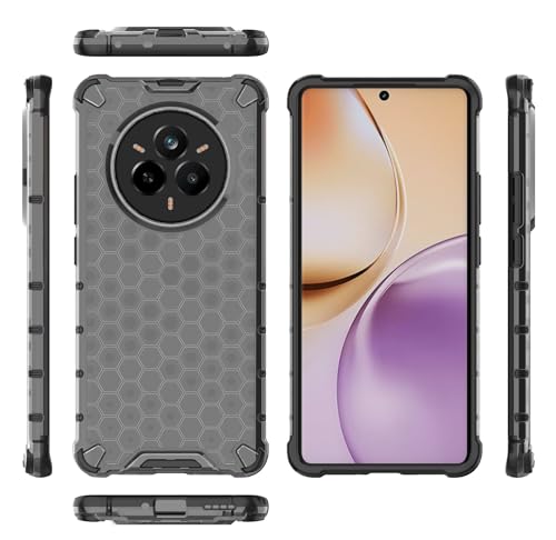 Image of Glasgow Back Case Cover Compatible with [ Realme 14 Pro 5G ] (Stylish Design) - Black