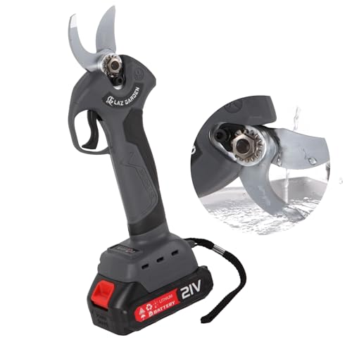 LazGarden Electric Pruning Shears, Portable Power Tree Pruner Branch Cutter, Cordless Gardening...