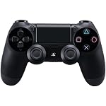 DualShock 4 Wireless Controller for PlayStation 4 - Jet Black (Renewed)