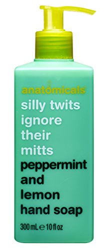Anatomical Silly Twits Ignore Their Mitts Hand Soap, Peppermint/Lemon, 10 Ounce