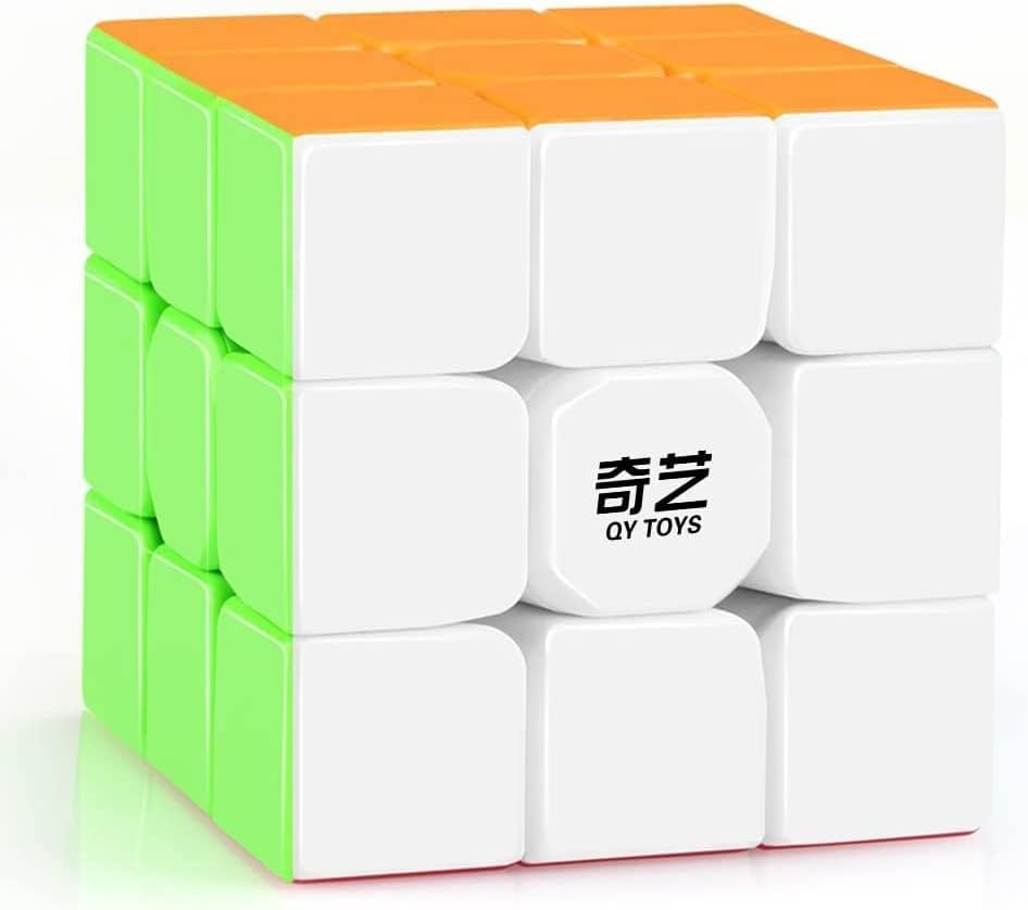 D-FantiX Qiyi Warrior W 3x3 Speed Cube Stickerless 3x3x3 Magic Cube Puzzles