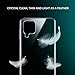 moex Aero Case, Compatible with Samsung Galaxy M32, Case Made of Silicone, Completely Transparent, Clear Mobile Phone Protective Case, Ultra Thin, Transparent Monochrome, Crystal-Clear