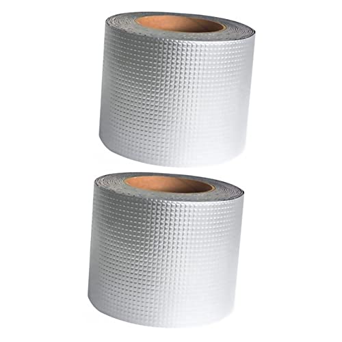 SOLUSTRE Sealing Tape 2pcs Leakage Repair Tape Butyl Sealant for Water Basin Sticker Repair Tape for Plumbing Tools